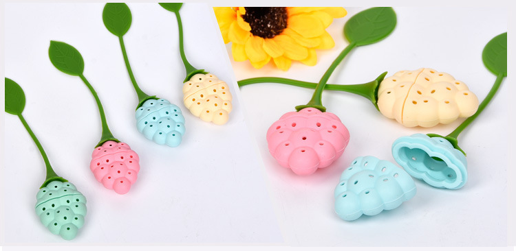 硅胶茶漏 硅胶茶漏