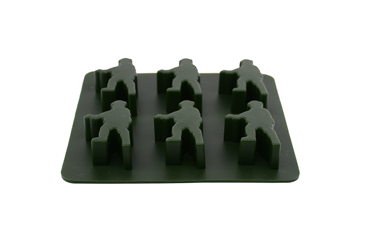 东莞硅胶模具,士兵巧克力模,6连硅胶模具 东莞硅胶模具,士兵巧克力模,6连硅胶模具