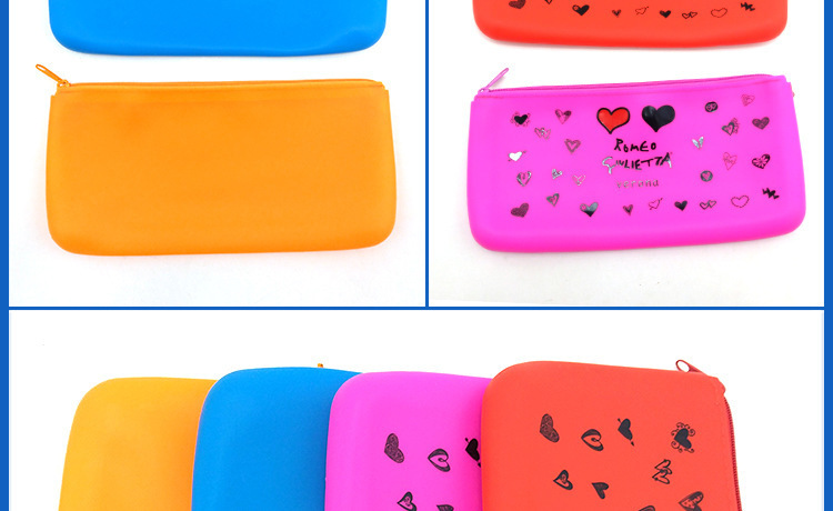 硅胶方形笔袋,爱心硅胶手拿包,长方形硅胶钱包 硅胶方形笔袋,爱心硅胶手拿包,长方形硅胶钱包